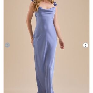 ALTAR’D STATE Scarlett Satin Maxi Dress